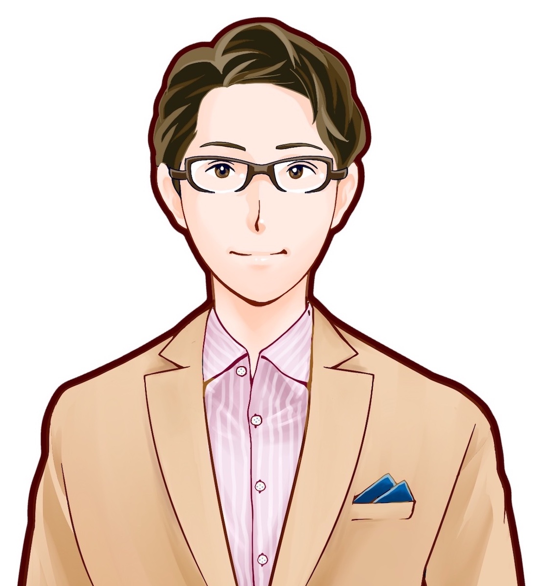 火災保険の相談をサポートするAIアシスタントのキャラクターイラスト